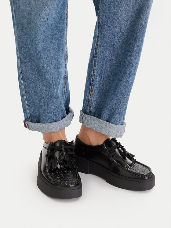 Clarks Clarks Félcipő Torview W 26184943 Fekete