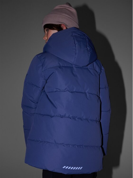 4F 4F Giubbotto piumino 4FJRAW25TDJAM0805-32S Blu scuro Regular Fit