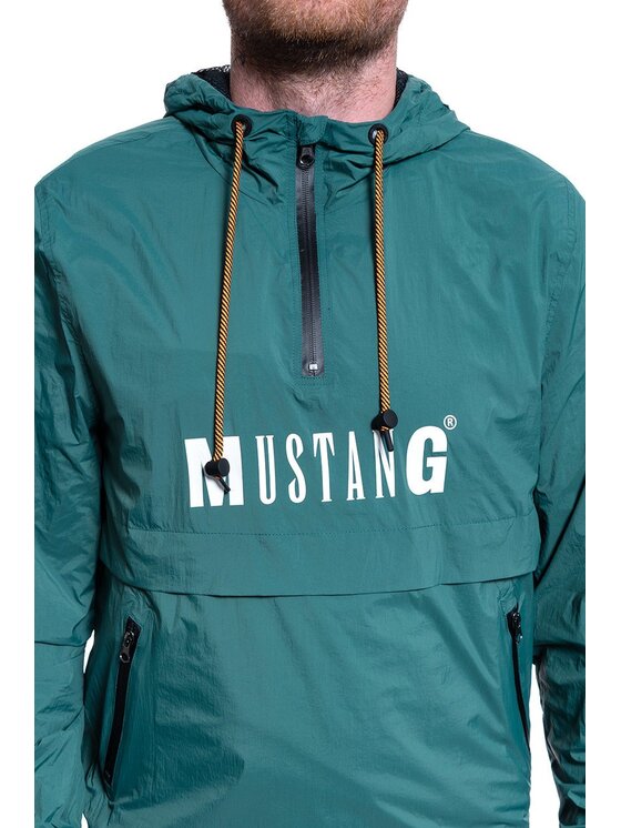 Mustang Mustang Kurtka przejściowa DANIEL SLIP JACKET Zielony Regular Fit