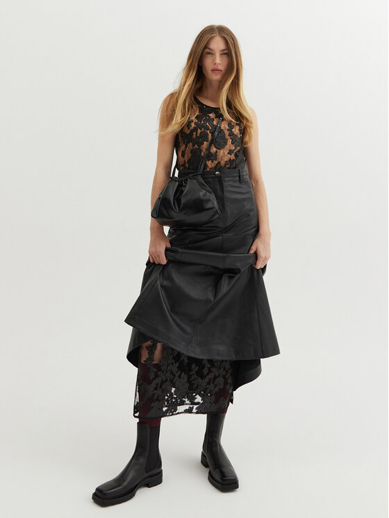 Munthe Munthe Coctailkleid Trizzy 243130824326 Schwarz Regular Fit