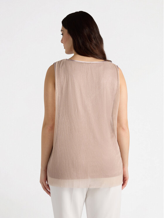 Fiorella Rubino Fiorella Rubino T-Shirt G035L008348N006 Różowy Regular Fit