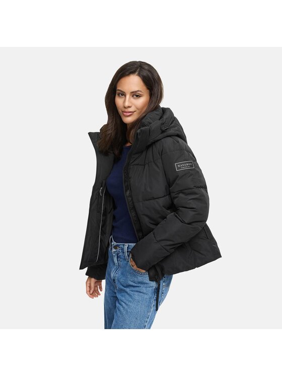Navahoo Navahoo Kurtka zimowa Frostherz Czarny Regular Fit