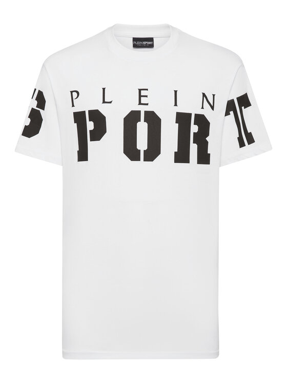 Plein Sport Plein Sport T-Shirt 1085 Biały Regular Fit
