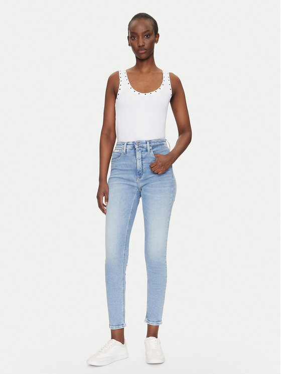 Calvin Klein Jeans Calvin Klein Jeans Džínsy J20J225141 Modrá Skinny Fit