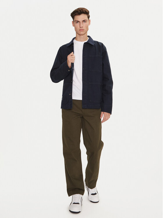 Champion Champion Košulja 220505 Tamnoplava Loose Fit