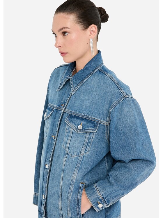 Liu Jo Liu Jo Giacca da donna UF5196D028078661 Celeste Regular Fit