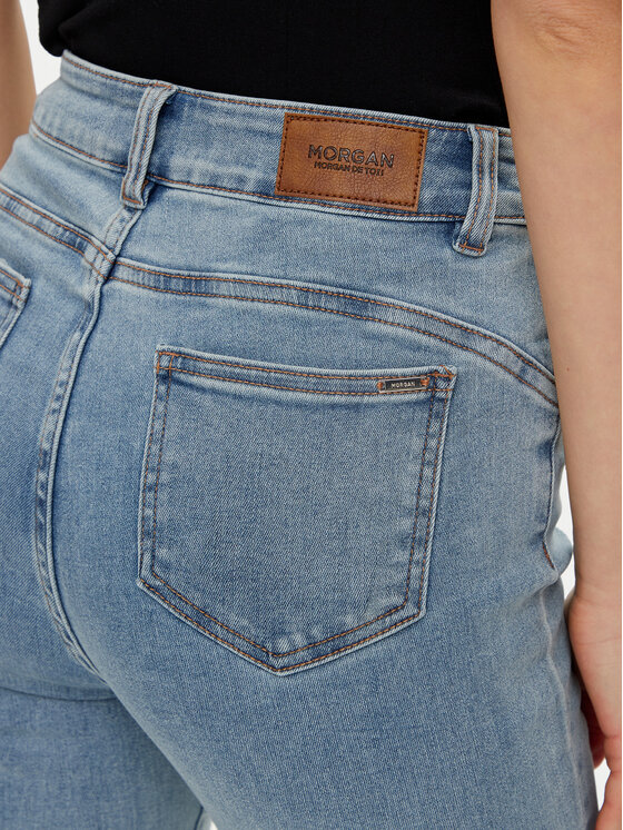 Morgan Morgan Traperice 222-PKELY Plava Straight Fit