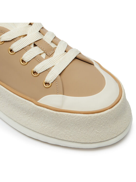 Max Mara Max Mara Trampki Prefallsneaker 2424766011 Beżowy