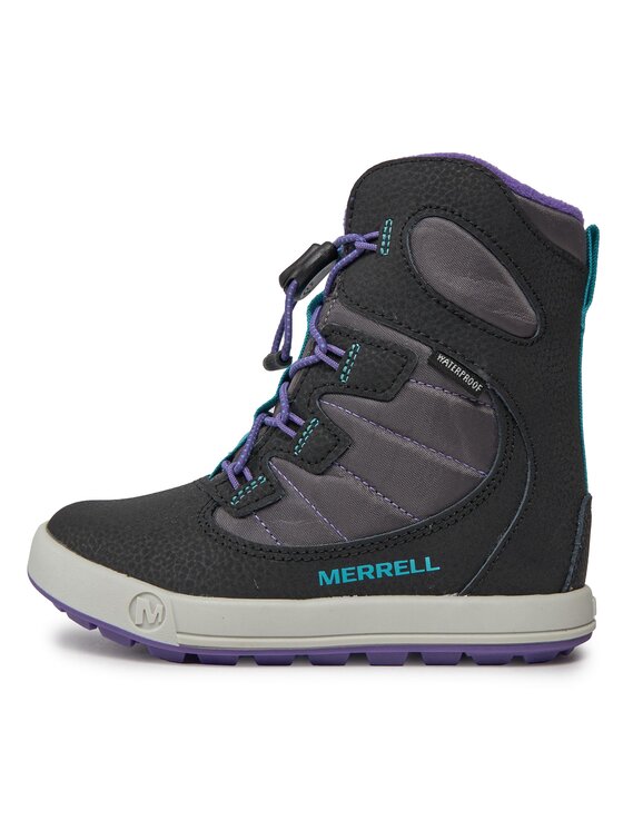 Merrell Merrell Μπότες Χιονιού Snow Bank 4.0 Wtrpf Mk167148 Μαύρο