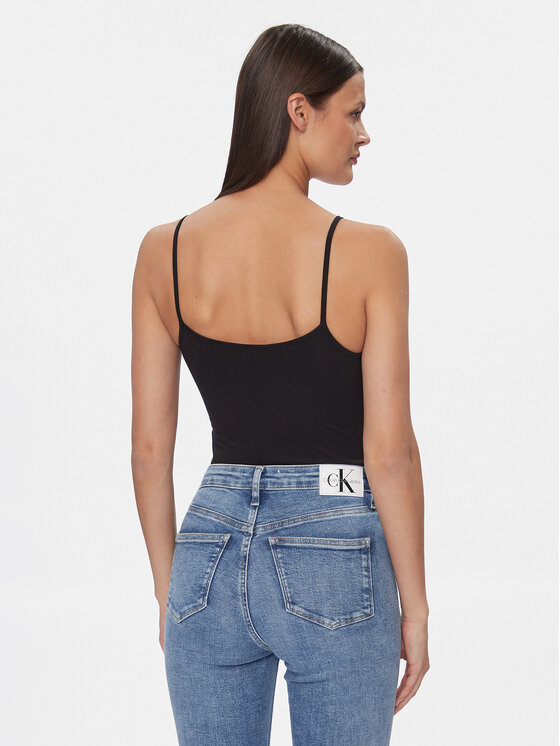 Calvin Klein Jeans Calvin Klein Jeans Body Monologo J20J223421 Czarny Slim Fit
