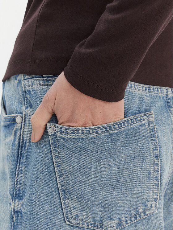 Guess Guess T-Shirt V6RI00 KD741 Καφέ Slim Fit