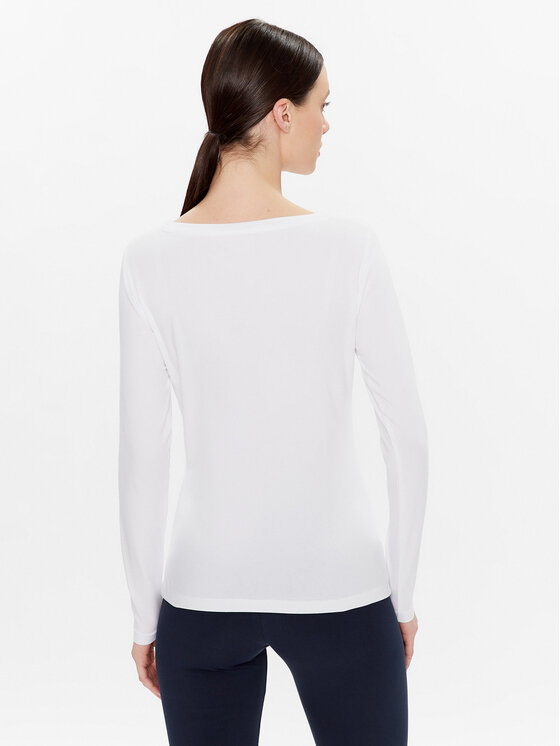 EA7 Emporio Armani EA7 Emporio Armani Блузка 8NTT52 TJFKZ 0101 Білий Regular Fit