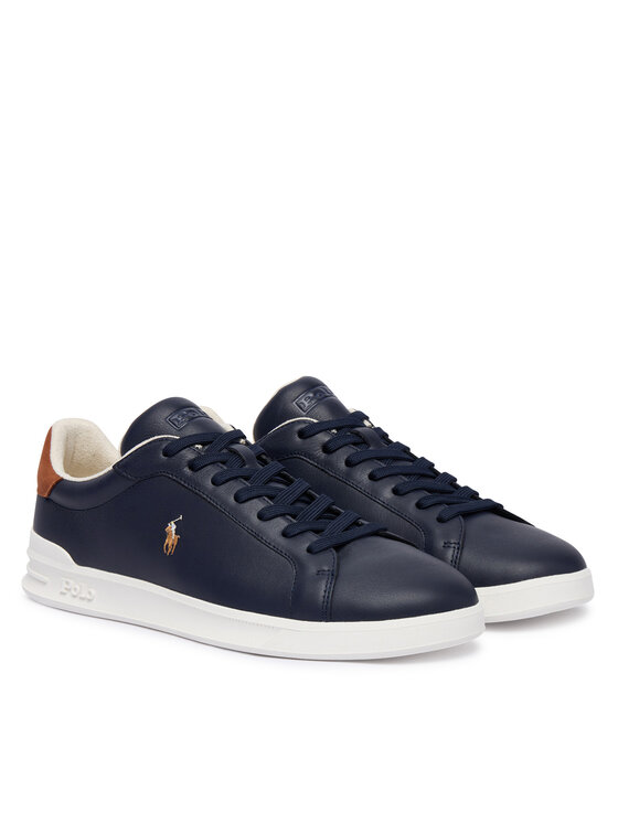 Polo Ralph Lauren Polo Ralph Lauren Sneakersy Heritage Court II  809P07159002 Granatowy
