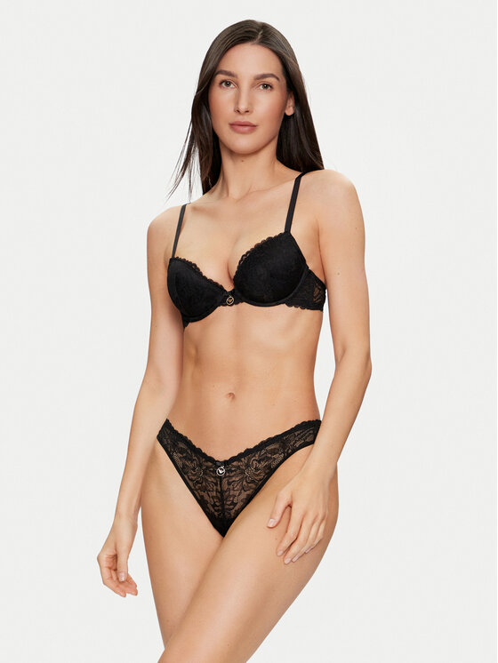 Emporio Armani Underwear Emporio Armani Underwear Дамски бикини тип бразилиана 164589 4R206 00020 Черен