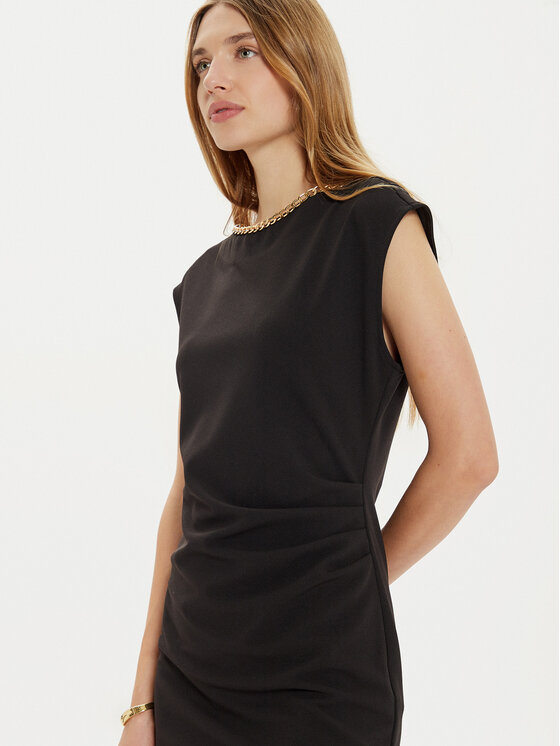 Rinascimento Rinascimento Kokteilinė suknelė CFC0121364003 Juoda Regular Fit