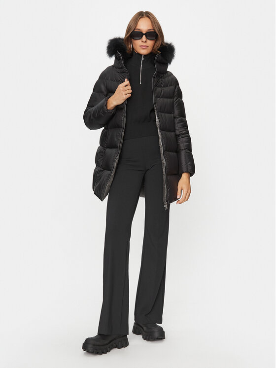 Hetregó Hetregó Daunenjacke Hanna 8K602F 23WD02 Schwarz Regular Fit