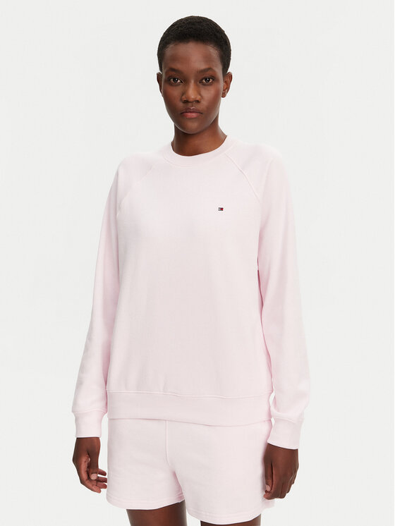 Tommy Hilfiger Tommy Hilfiger Felpa UW0UW05771 Rosa Regular Fit