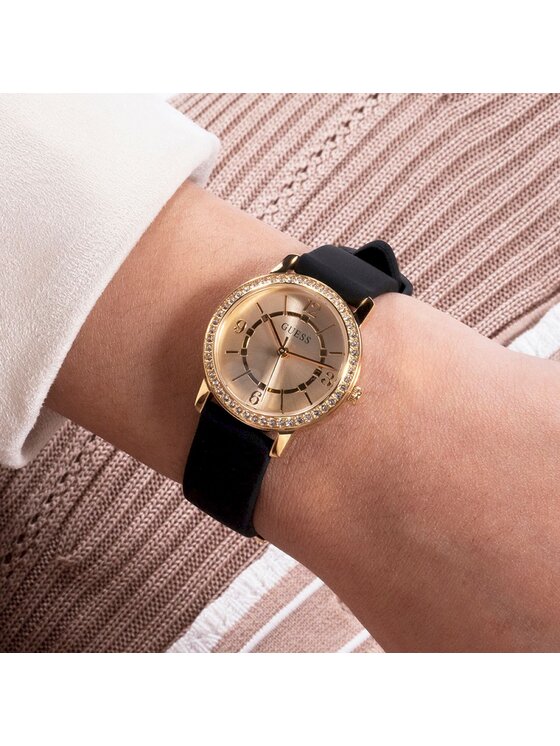 Guess Guess Zegarek GW0469L3 Złoty