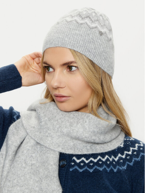 Guess Guess Set Mütze und Loop-Schal W5PZ18 Z3LQ0 Grau