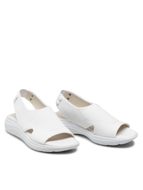 Geox Geox Sandále D Spherica Ec5 DD25SVD 0006K C1000 Biela