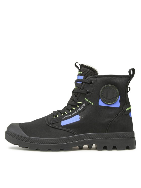 Palladium Palladium Trapery PAMPA HI RECRAFT Czarny