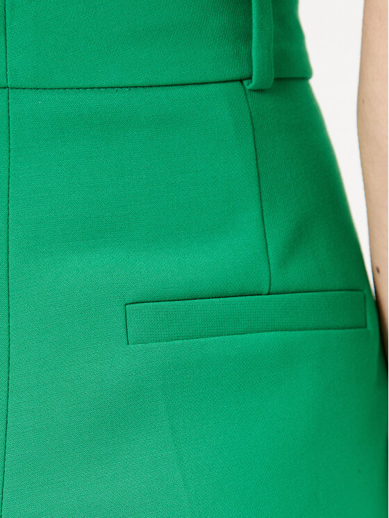 HUGO Hugo Hlače iz tkanine Havira 50489247 Zelena Relaxed Fit