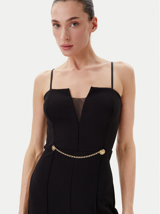 Rinascimento Rinascimento Kombinezonas CFC0019925002 Juoda Regular Fit