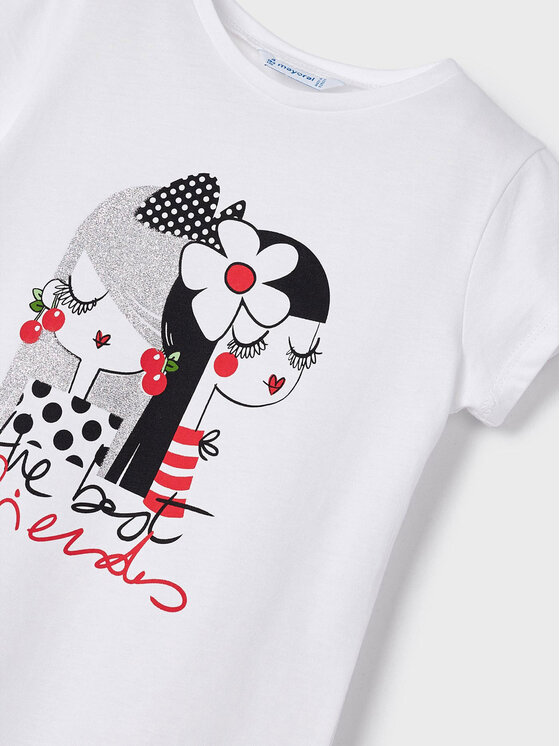 Mayoral Mayoral T-Shirt 3070 Biały