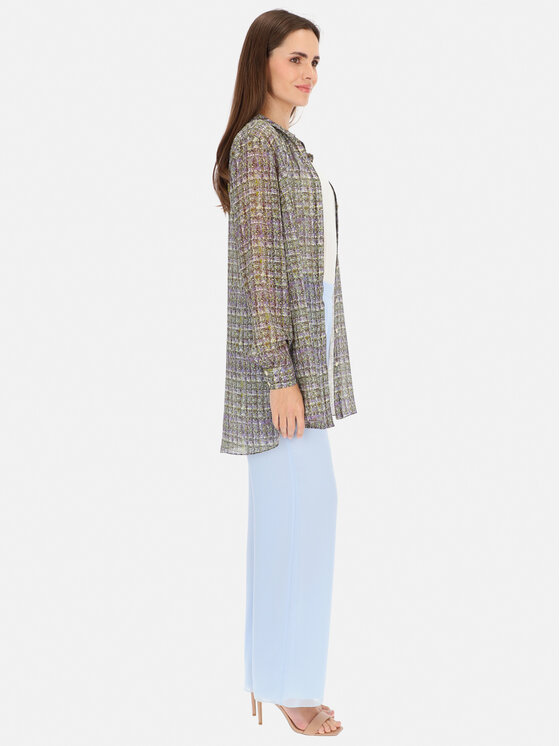 Potis & Verso Potis & Verso Koszula Jordan Kolorowy Loose Fit