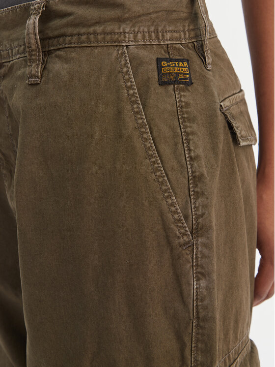 G-Star Raw G-Star Raw Hlače iz tkanine D28756-D388 Zelena Boyfriend Fit