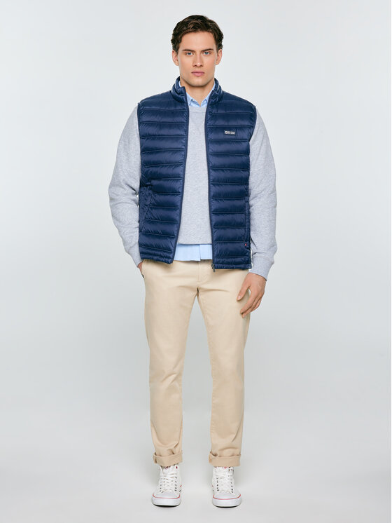 BIG STAR BIG STAR Kamizelka JAXOON Granatowy Basic Fit