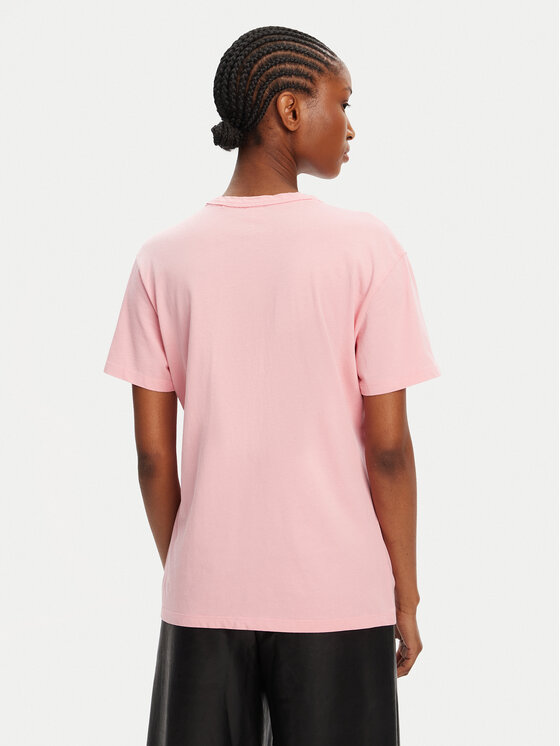 HUGO HUGO T-Shirt Damacia_5 50544868 Różowy Regular Fit