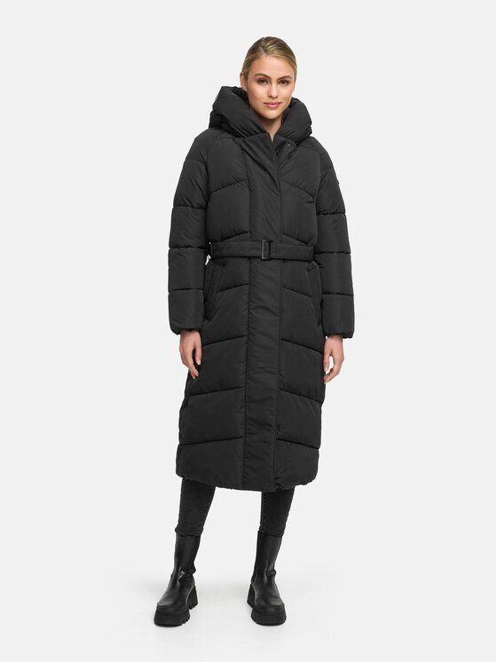 Navahoo Navahoo Kurtka zimowa Eisblick Czarny Regular Fit