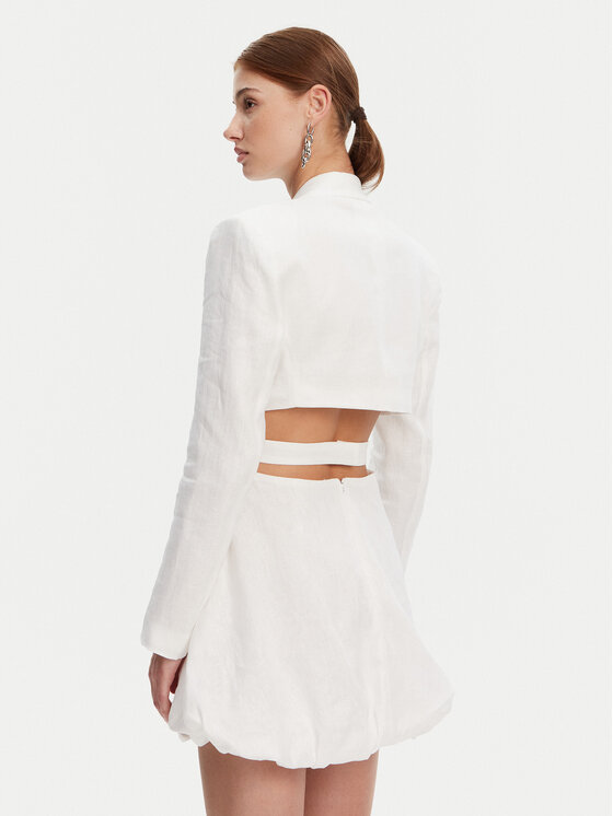 Bardot Bardot Sukienka letnia 59860DB Biały Regular Fit