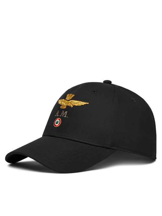 Aeronautica Militare Șapcă 261HA1100UCT02848 Negru