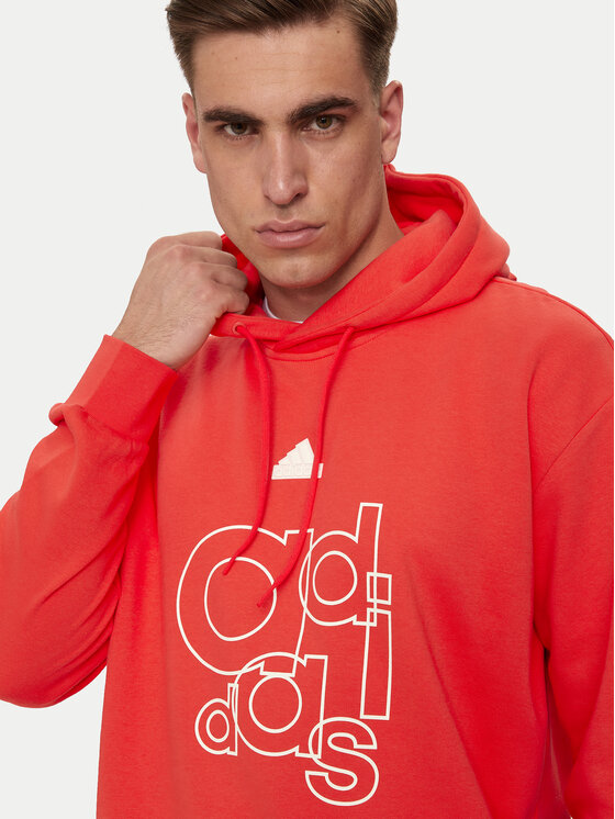 adidas adidas Sweatshirt Graphic Print IS1991 Rot Regular Fit