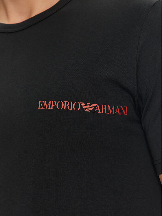 Emporio Armani Underwear Emporio Armani Underwear 2-dielna súprava tričiek 111267 4F717 23820 Čierna Slim Fit