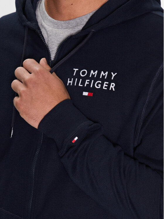 Tommy Hilfiger Tommy Hilfiger Bluza UM0UM02879 Granatowy Regular Fit