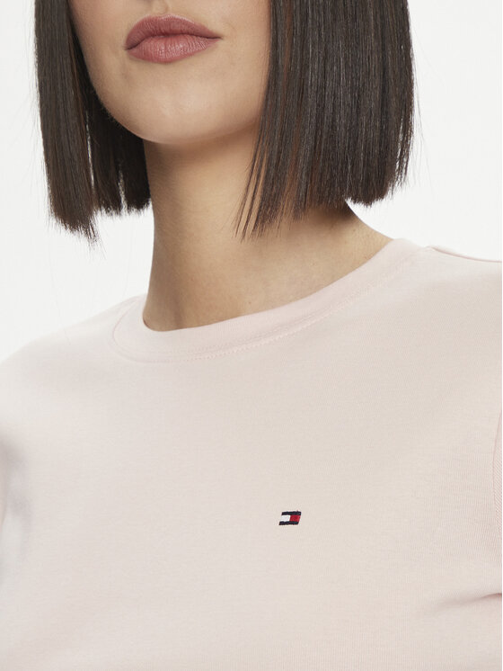Tommy Hilfiger Tommy Hilfiger T-shirt New Cody WW0WW40587 Rosa Slim Fit
