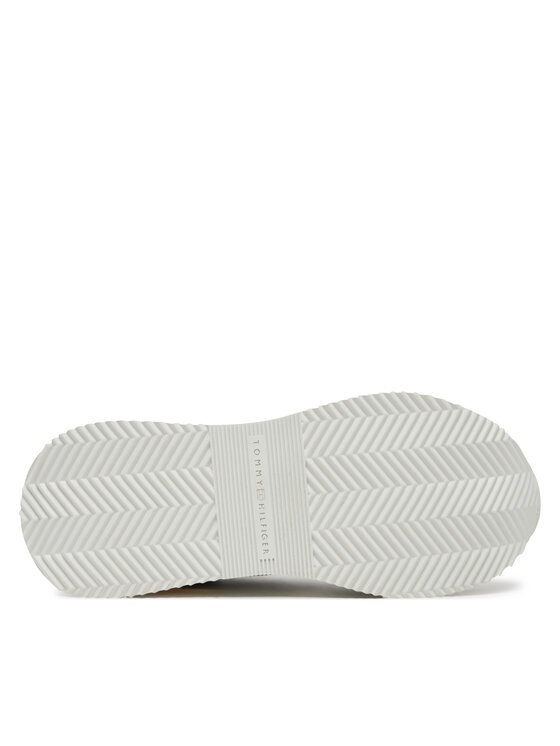 Tommy Hilfiger Tommy Hilfiger Snīkeri Th Fashion Runner FW0FW08475 Pelēks