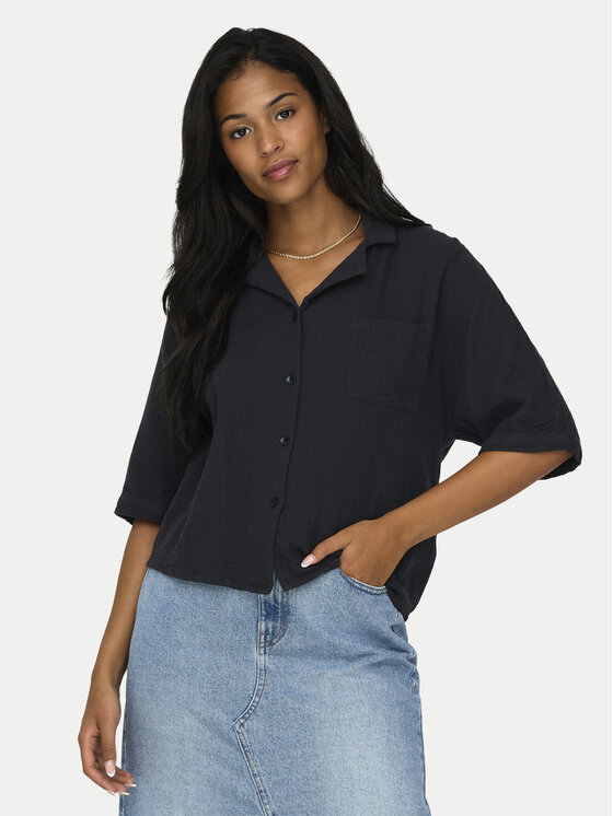ONLY Cămașă Thyra 15267839 Negru Regular Fit