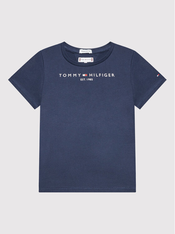 Tommy Hilfiger T-krekls Essential KG0KG06585 Tumši zils Regular Fit