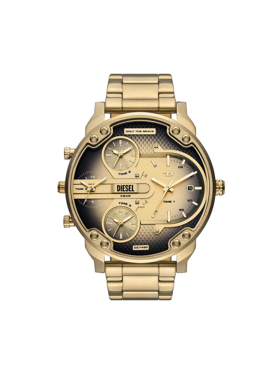 Diesel Diesel Sat Mr. Daddy Slim DZ7490 Zlatna