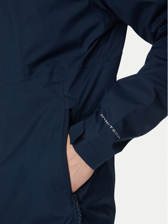Columbia Columbia Μπουφάν αδιάβροχο Inner Limits II EO0088 Σκούρο μπλε Regular Fit