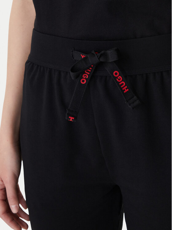 HUGO HUGO Donji dio trenerke 50556326 Crna Regular Fit