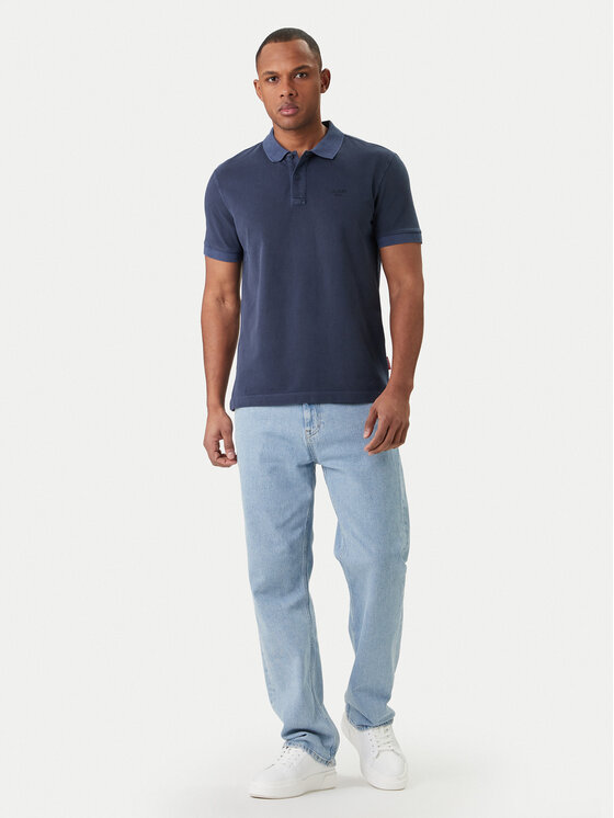 JOOP! Jeans JOOP! Jeans Polo marškinėliai Ambrosian 30045619 Tamsiai mėlyna Modern Fit