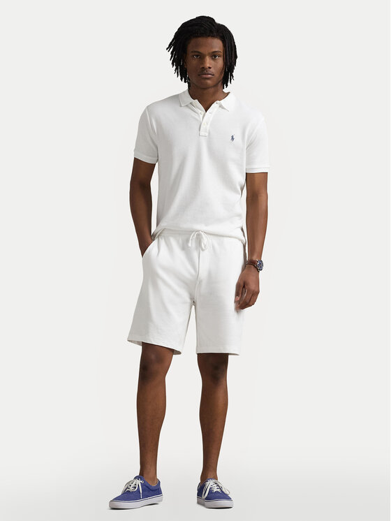 Polo Ralph Lauren Polo Ralph Lauren Pantaloni scurți sport 710704271004 Alb Regular Fit
