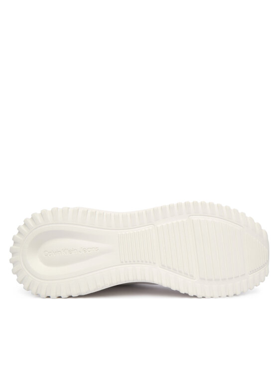 Calvin Klein Calvin Klein Sneakersy Eva Runner Lace Up Mat Mix YW0YW02016 Biały
