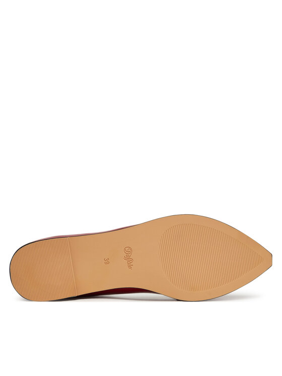Buffalo Buffalo Baleriny Marly Ankle 1621027 Czerwony