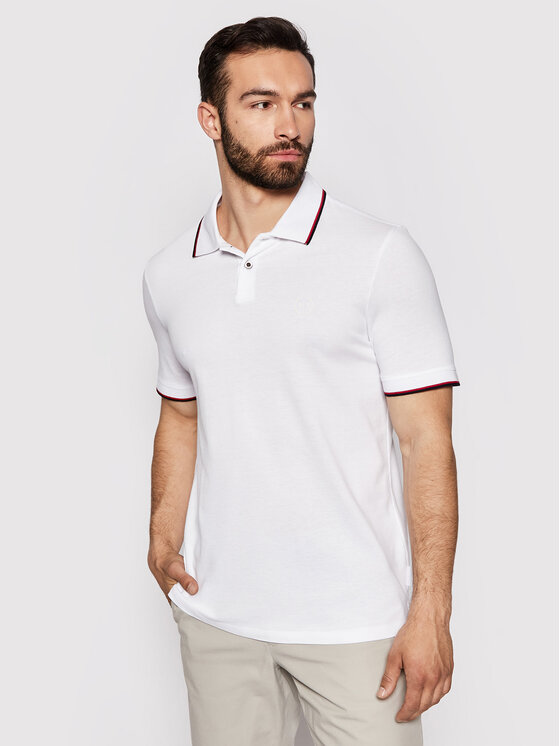 Armani Exchange Armani Exchange Polo 8NZF75 Z8M5Z 1100 Bianco Regular Fit